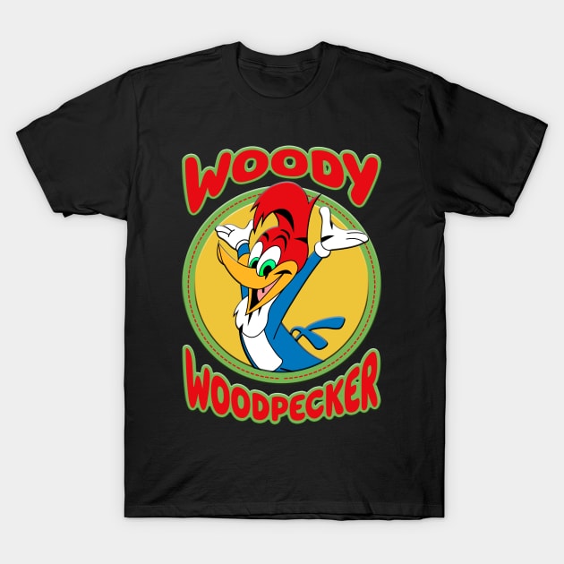 WOODY WOODPECKER BOOT T-Shirt by hackercyberattackactivity